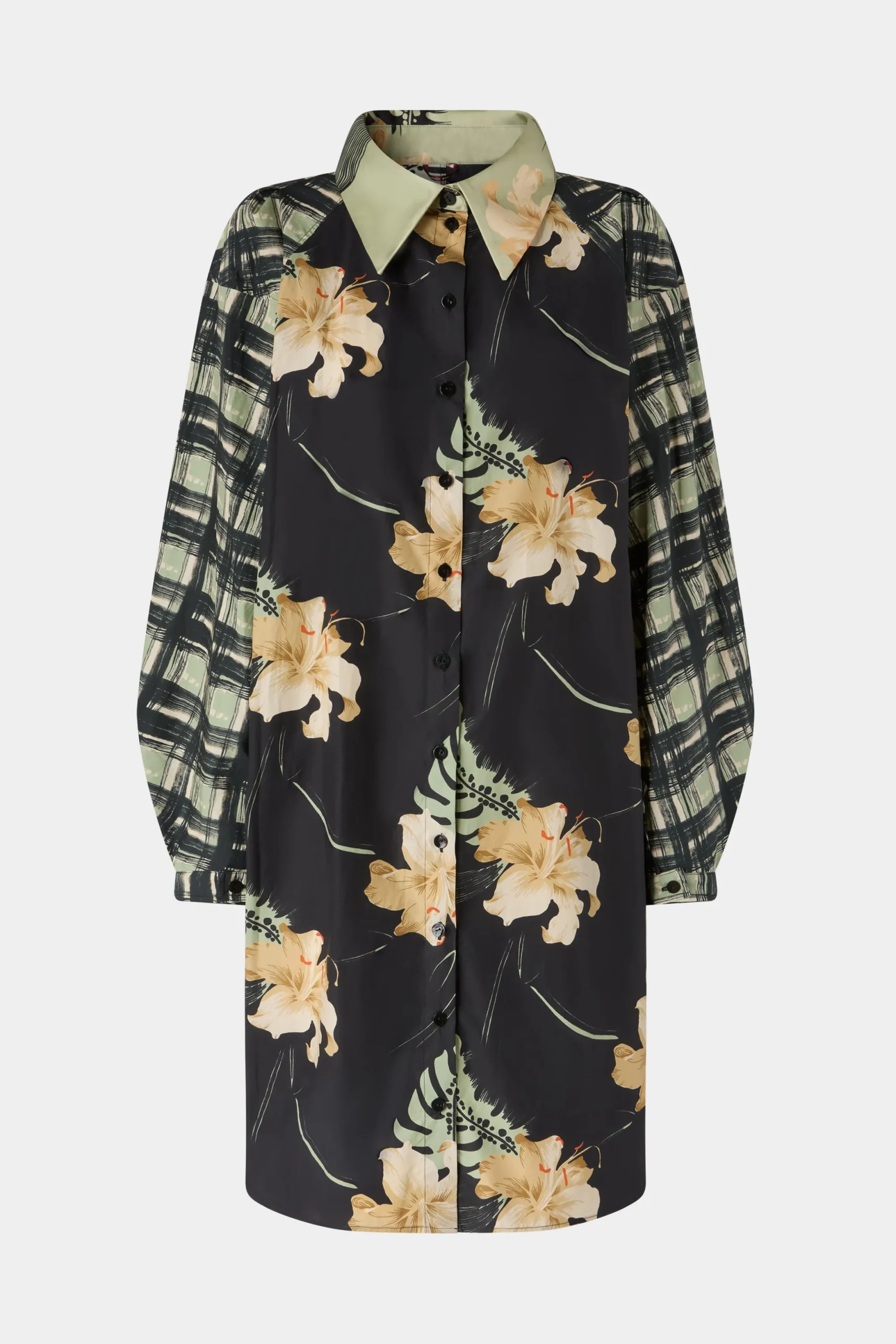 New Antonio Marras Abito Camicia Stampa Ibiscus