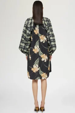 New Antonio Marras Abito Camicia Stampa Ibiscus