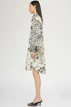 Fashion Antonio Marras Abito Camicia Stampa Tropicale