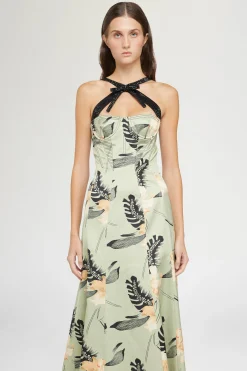 Online Antonio Marras Abito Lungo Stampa Ibiscus