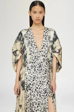 Fashion Antonio Marras Abito Lungo stampa Leopardata