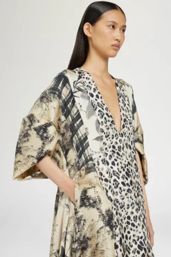 Fashion Antonio Marras Abito Lungo stampa Leopardata