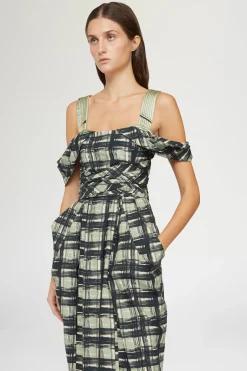 Clearance Antonio Marras Abito Midi Quadri