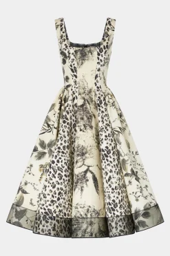Fashion Antonio Marras Abito Midi stampa Leopardata