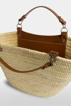 Fashion Antonio Marras Borsa di Paglia Grande Marrone