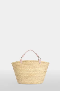 Clearance Antonio Marras Borsa di Paglia Grande Rosa