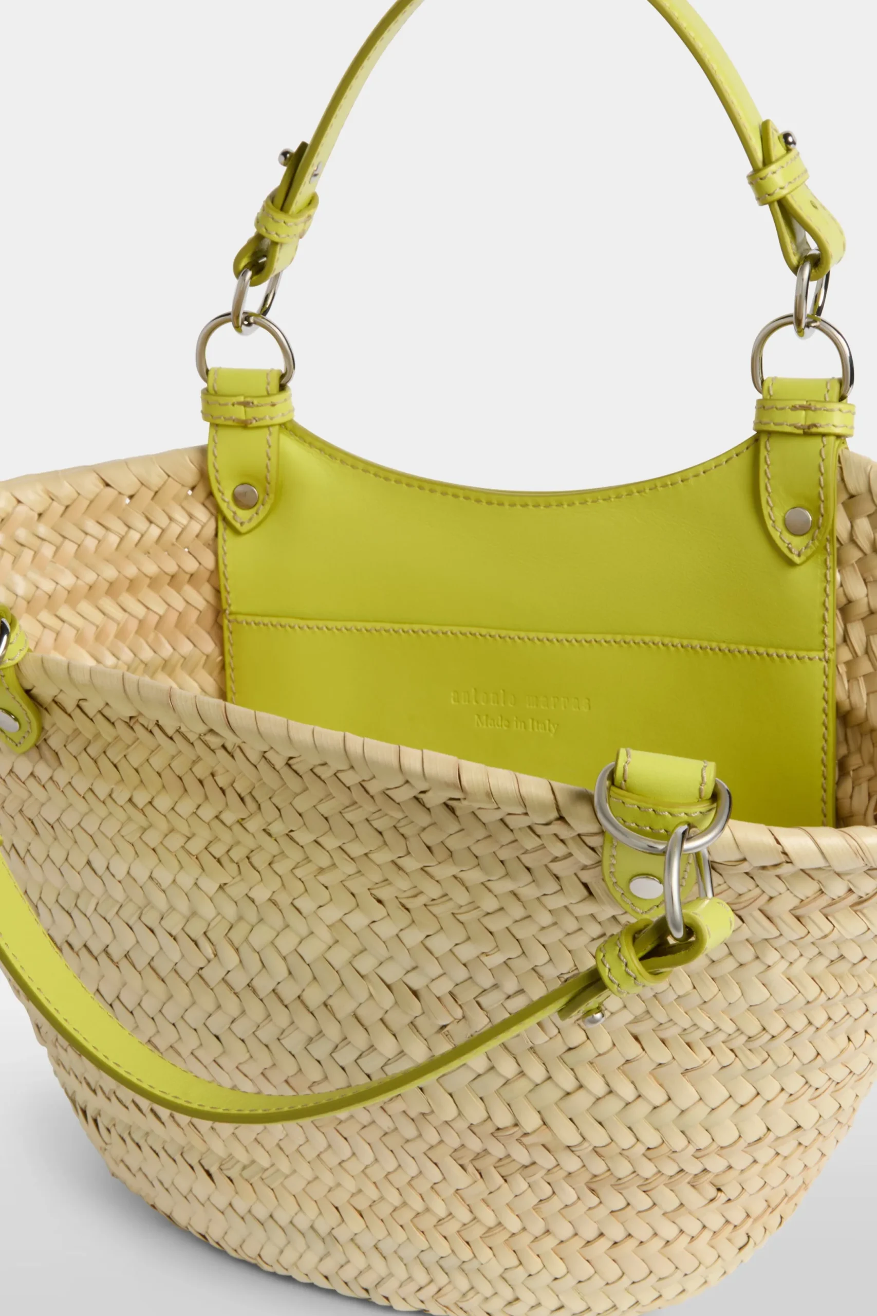 Sale Antonio Marras Borsa di Paglia Media Gialla