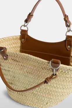 Online Antonio Marras Borsa di Paglia Media Marrone