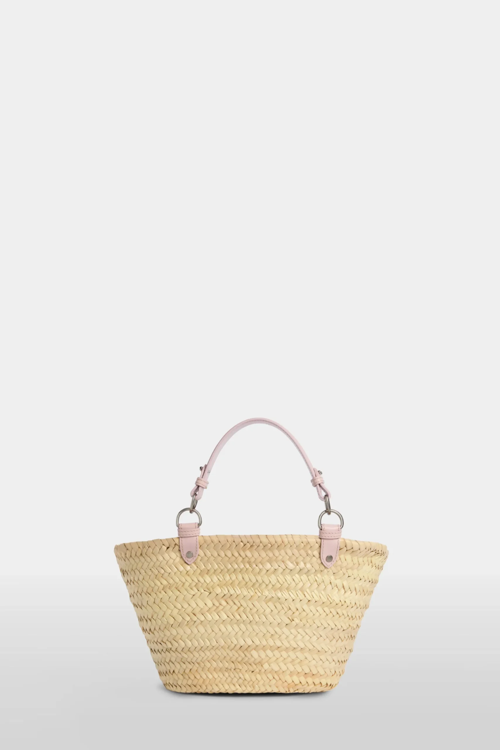Outlet Antonio Marras Borsa di Paglia Media Rosa