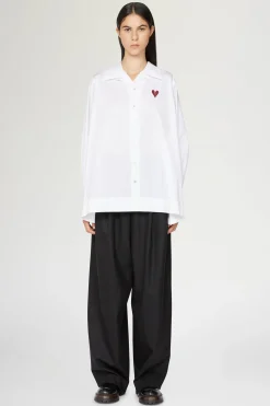 Clearance Antonio Marras Camicia Cuore Spezzato Bianca