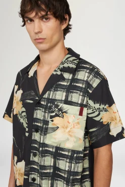 Fashion Antonio Marras Camicia stampa Floreale e Quadri