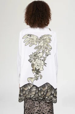 Clearance Antonio Marras Camicia Stampa Tropicale e Animalier