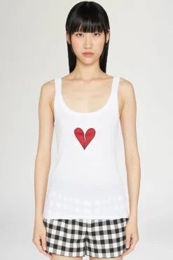Sale Antonio Marras Canotta Cuore Spezzato Bianca