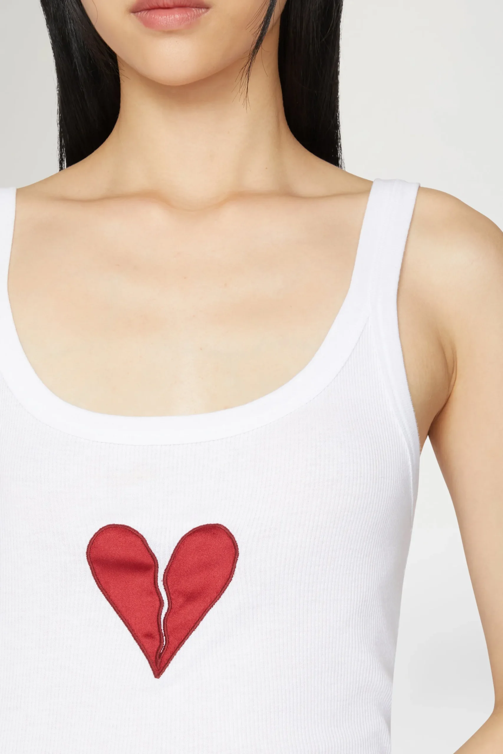 Sale Antonio Marras Canotta Cuore Spezzato Bianca