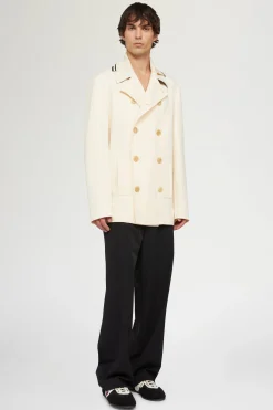 New Antonio Marras Cappotto Doppiopetto Crema