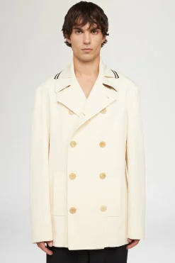 New Antonio Marras Cappotto Doppiopetto Crema