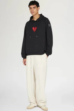 New Antonio Marras Felpa con cappuccio cuore spezzato