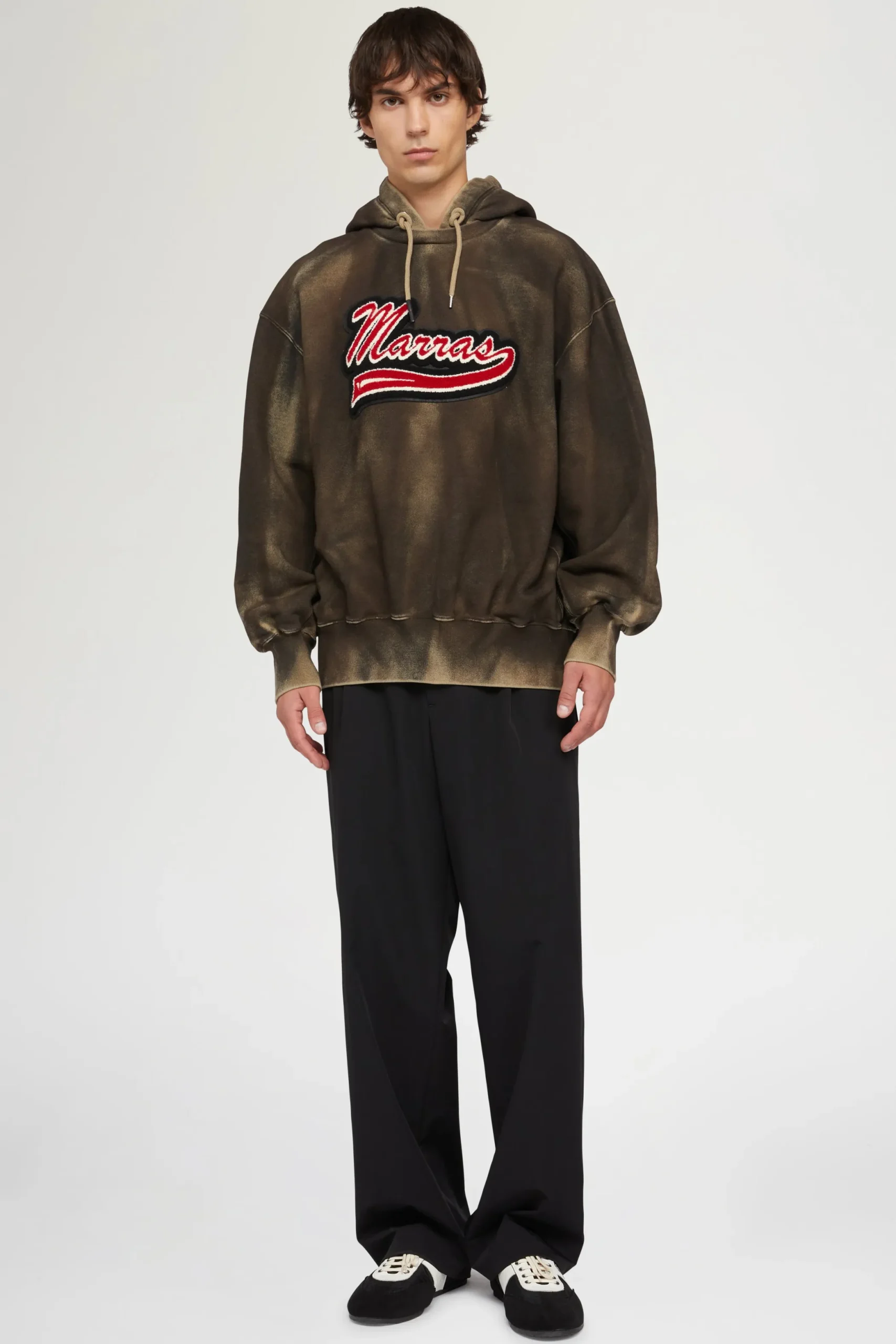 Discount Antonio Marras Felpa Lavata con Cappuccio