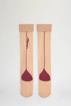 Discount Antonio Marras Gambaletti Nude e Bordeaux