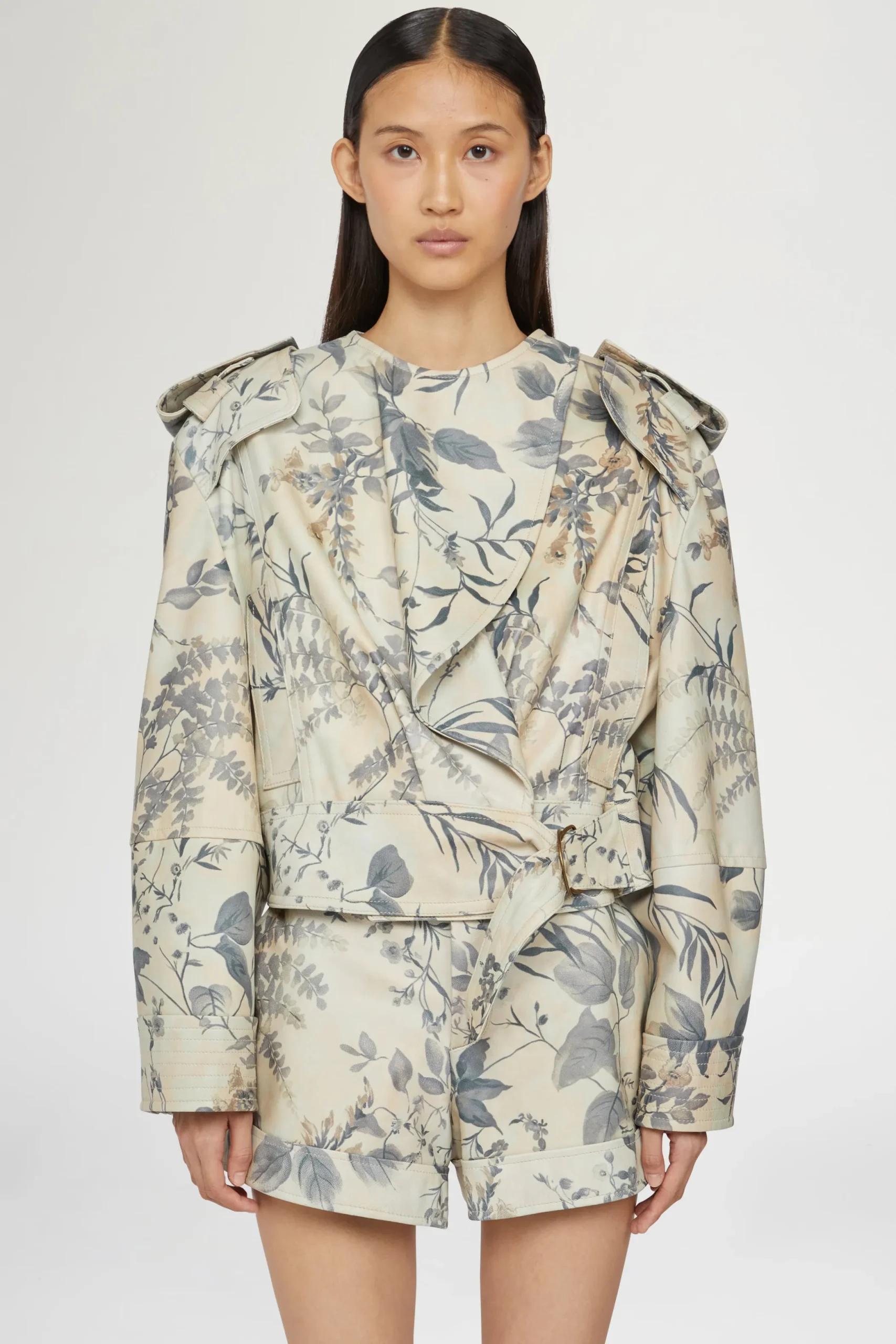 Discount Antonio Marras Giacca di Pelle Stampa Tropicale