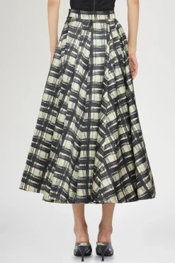 Online Antonio Marras Gonna Midi a Pieghe Quadri