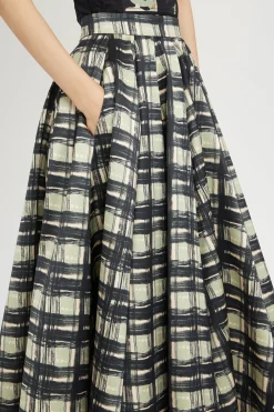 Online Antonio Marras Gonna Midi a Pieghe Quadri