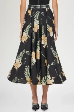 Sale Antonio Marras Gonna Midi Stampa Ibiscus