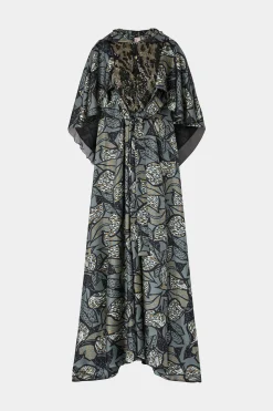 Fashion Antonio Marras Maxi Abito Foresta Tropicale