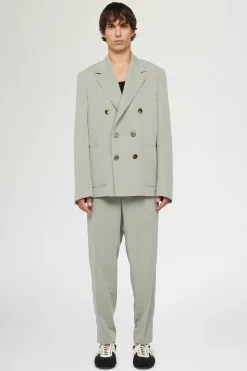 Clearance Antonio Marras Pantaloni Dritti Verde Salvia