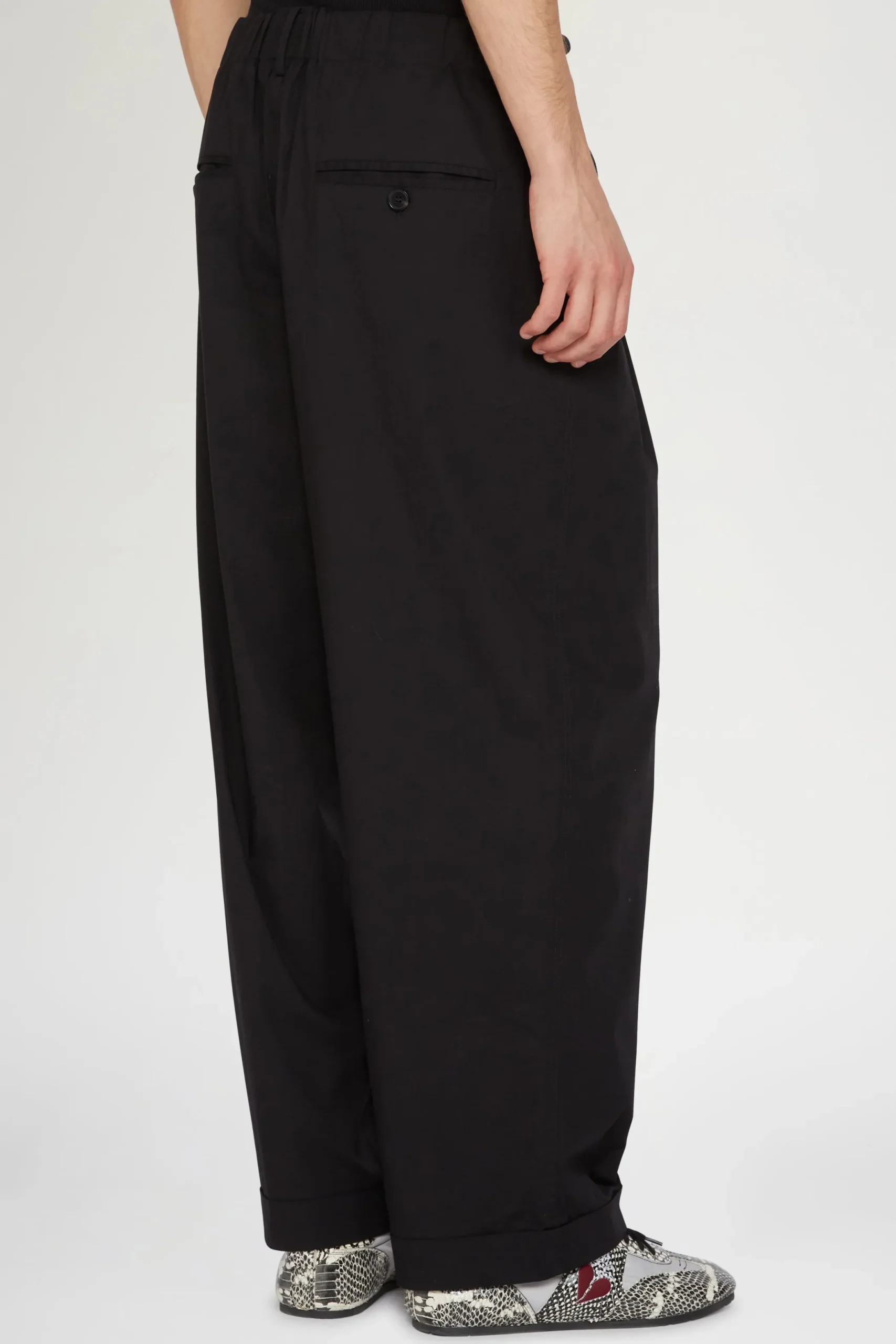 New Antonio Marras Pantaloni Gamba Larga Neri