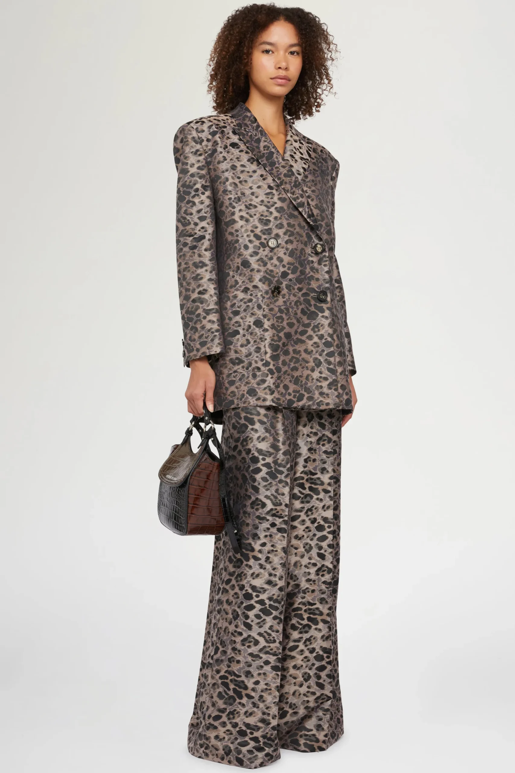 Fashion Antonio Marras Pantaloni Palazzo Stampa Animalier