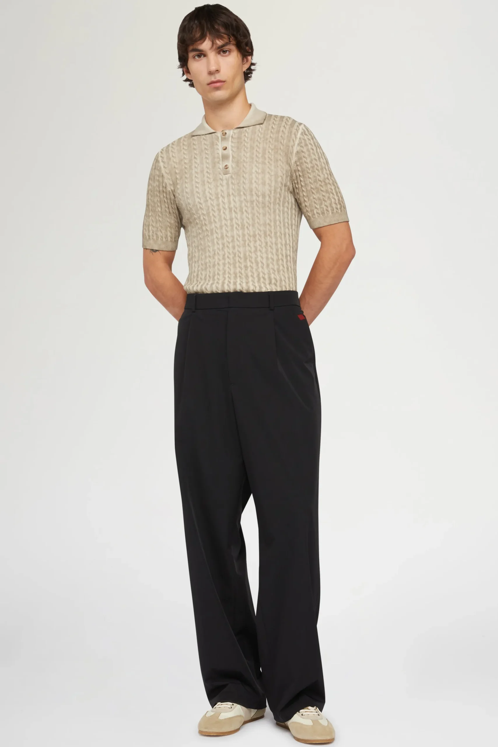 Hot Antonio Marras Polo in Maglia Beige