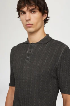 Online Antonio Marras Polo in Maglia Grigia