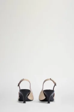 Online Antonio Marras Slingback Nere & Ecrù