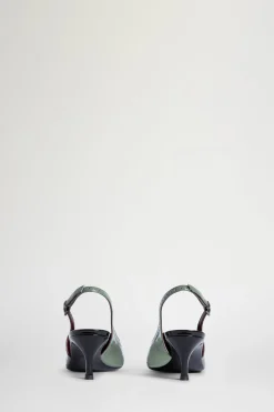 Outlet Antonio Marras Slingback Nere e Verdi