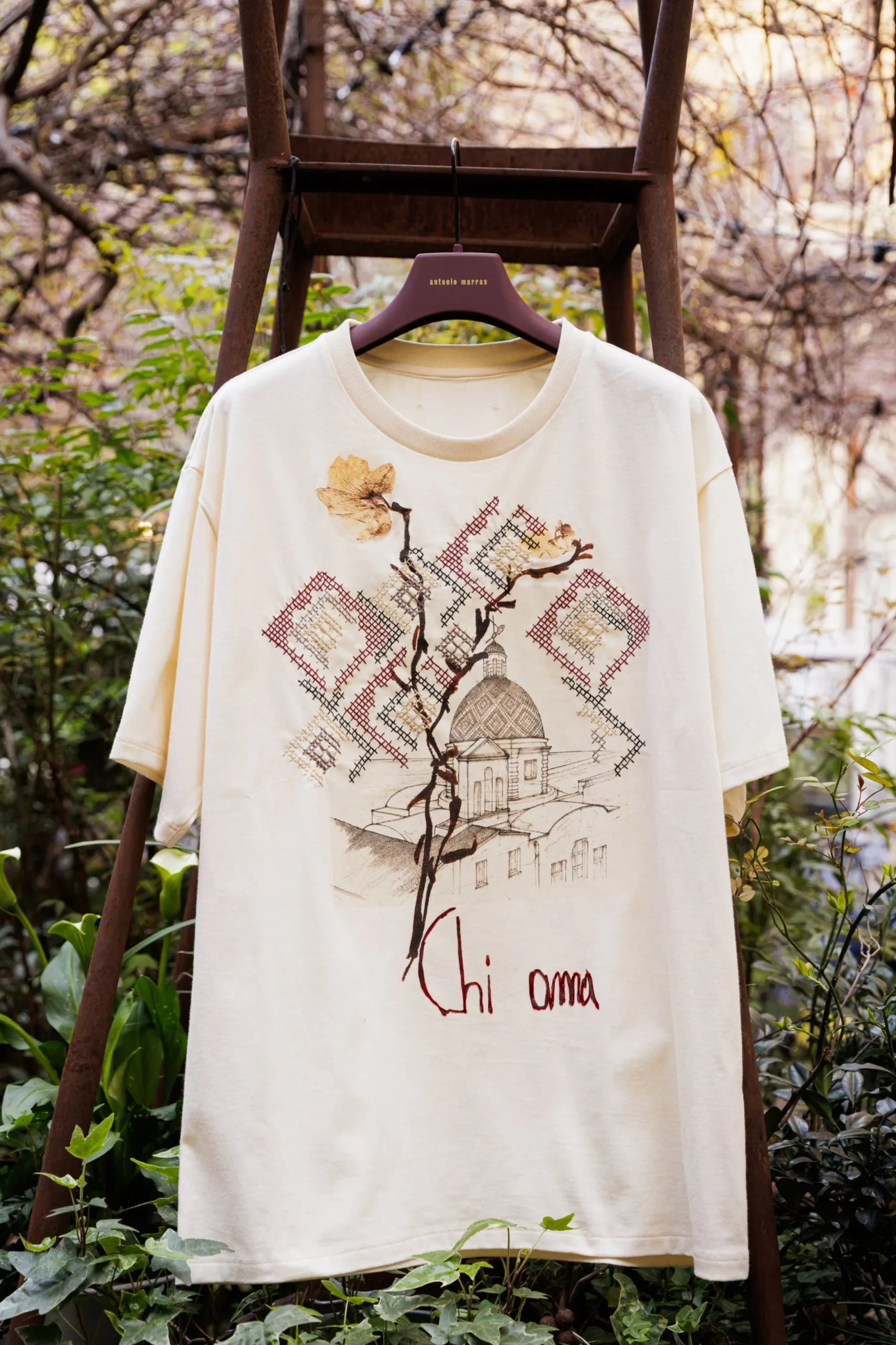 Online Antonio Marras T-shirt con San Michele Chi ama