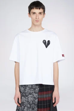 Clearance Antonio Marras T-shirt Cuore Bianca