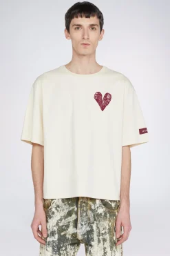 Best Antonio Marras T-shirt Cuore Crema