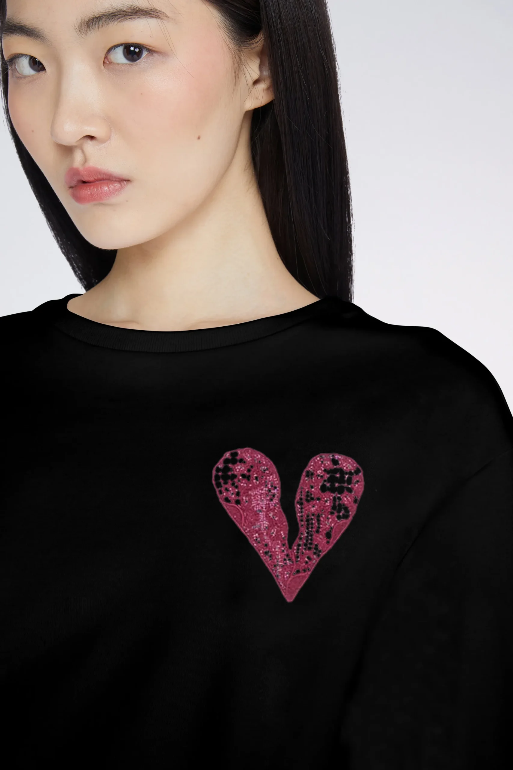 Discount Antonio Marras T-shirt Cuore Nera