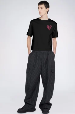 Discount Antonio Marras T-shirt Cuore Nero