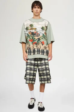 Fashion Antonio Marras T-shirt in Cotone Verde