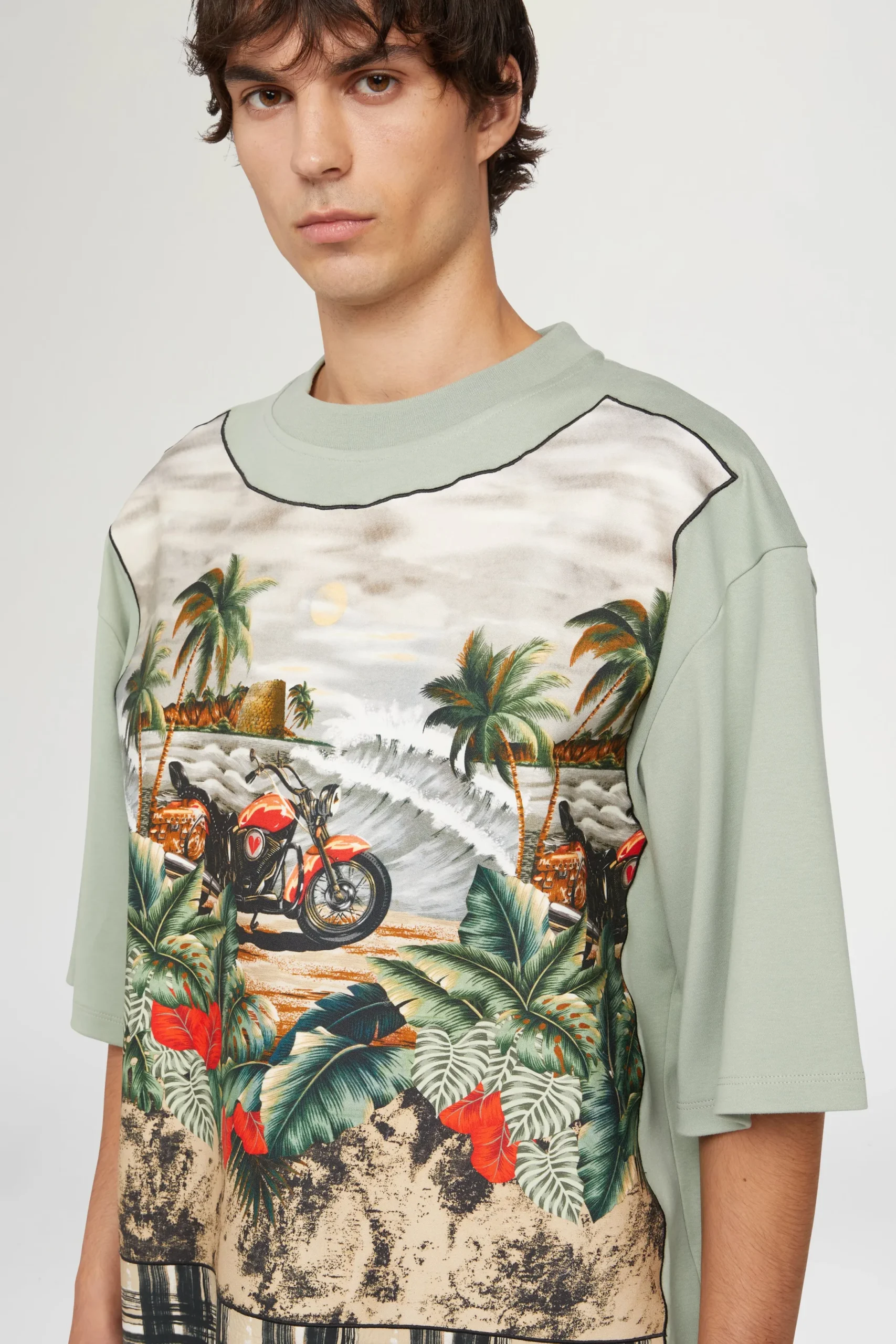 Fashion Antonio Marras T-shirt in Cotone Verde