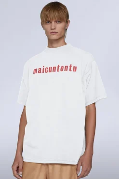 Clearance Antonio Marras T-shirt Maicuntentu Bianca